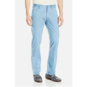 Calvin Klein Men's Sky Blue Slim Fit Chinos Pants 33x30